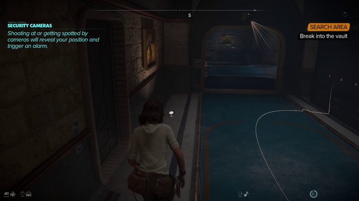Idąc korytarzami uważajcie, by nie wejść w pole widzenia kamer - Star Wars Outlaws: Początki - solucja, opis przejścia - Star Wars Outlaws - poradnik do gry