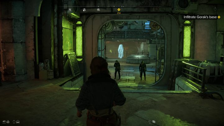 Podążajcie za wskaźnikiem misji, aż dotrzecie do granicy terytorium Pykes - Star Wars Outlaws: Półświatek - solucja, opis przejścia - Star Wars Outlaws - poradnik do gry