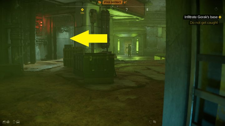 Po wyjściu z wentylacji skorzystajcie z bocznej ścieżki, która pomoże Wam ukryć się przed członkami Pykes - Star Wars Outlaws: Półświatek - solucja, opis przejścia - Star Wars Outlaws - poradnik do gry