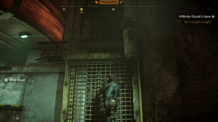 Po wyeliminowaniu pojedynczego strażnika kontynuujcie podróż głównym korytarzem - Star Wars Outlaws: Półświatek - solucja, opis przejścia - Star Wars Outlaws - poradnik do gry