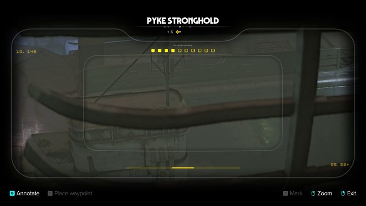 Kontynuujcie podróż główną ścieżką co zaprowadzi Was w końcu do otwartego pomieszczenia, w którym aż roi się od przeciwników - Star Wars Outlaws: Półświatek - solucja, opis przejścia - Star Wars Outlaws - poradnik do gry