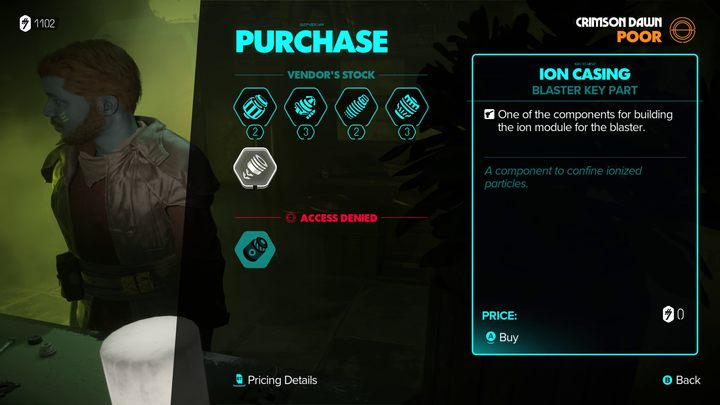 Wciąż będzie Wam jednak brakować dodatkowych, nielegalnych komponentów - Star Wars Outlaws: Nowe sztuczki - solucja, opis przejścia - Star Wars Outlaws - poradnik do gry