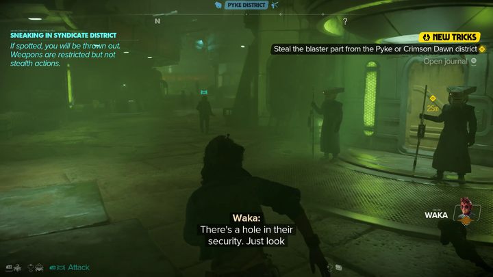 Kierujcie się za żółtym wskaźnikiem - Star Wars Outlaws: Nowe sztuczki - solucja, opis przejścia - Star Wars Outlaws - poradnik do gry