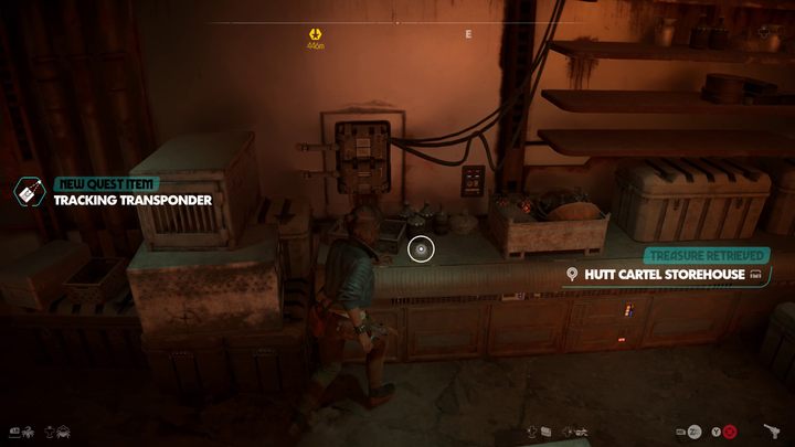 Zbierzcie wszystkie potrzebne skarby z wnętrza budynku, a następnie wróćcie do Nadziei Jaunty (możecie skorzystać z szybkiej podróży) - Star Wars Outlaws: Nowe sztuczki - solucja, opis przejścia - Star Wars Outlaws - poradnik do gry