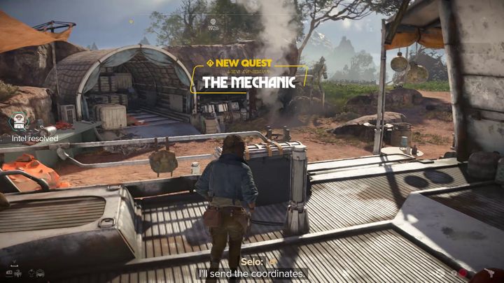 Porozmawiajcie z Selo - Star Wars Outlaws: Mechanik - solucja, opis przejścia - Star Wars Outlaws - poradnik do gry