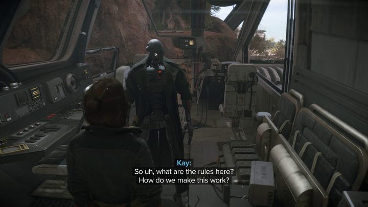 Króciutkim epilogiem wątku Toshary jest zadanie Hiperprzestrzeń - Star Wars Outlaws: Wrak - solucja, opis przejścia - Star Wars Outlaws - poradnik do gry