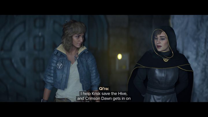 W czasie wykonywania misji Rój sprzymierzycie się z niejaką Krisk - córką królowej Ashigów, która nie jest zadowolona z rządów matki - Star Wars Outlaws: Komu oddać władzę nad Klanem Ashigów? - Star Wars Outlaws - poradnik do gry
