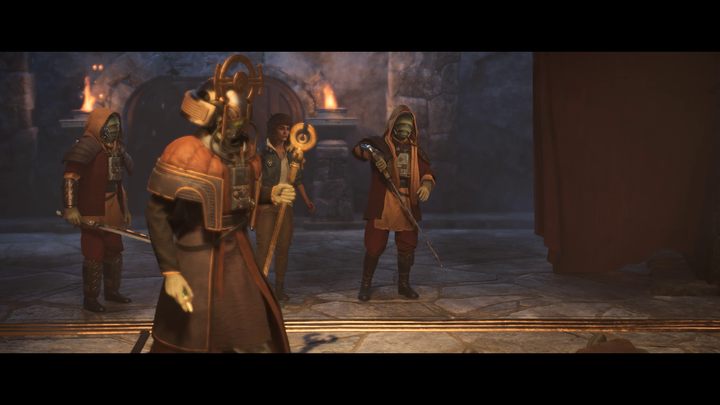 Z perspektywy czysto gameplayowej, lepszy wydaje się pomysł oddania władzy Krisk - Star Wars Outlaws: Komu oddać władzę nad Klanem Ashigów? - Star Wars Outlaws - poradnik do gry