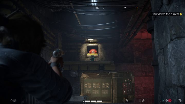 Na prawo od pola energetycznego znajdziecie ścianę, po której możecie się wspinać - Star Wars Outlaws: Rój - solucja, opis przejścia - Star Wars Outlaws - poradnik do gry