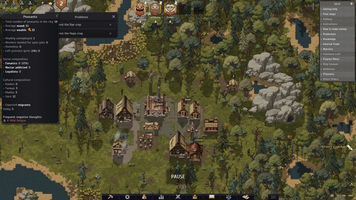 Po rozegraniu samouczkowej misji, gra da Wam możliwość kontynuowania zabawy w scenariuszu, w którym ją rozgrywaliście - Norland: Porady na start - Norland - poradnik do gry