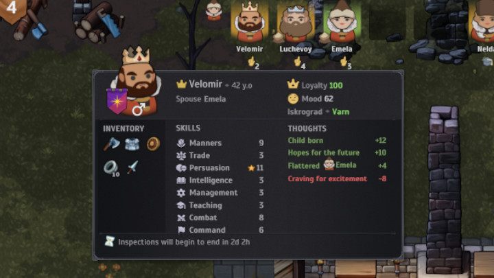 Centralną postacią w Waszym rodzie szlacheckim będzie król - Norland: Zarządzanie lordami - Norland - poradnik do gry