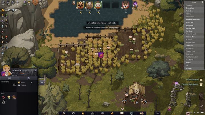 Zdolni do pracy jeńcy w ciągu dnia oddelegowani zostaną do zadań wraz z innymi wieśniakami - Norland: Co robić z jeńcami? - Norland - poradnik do gry