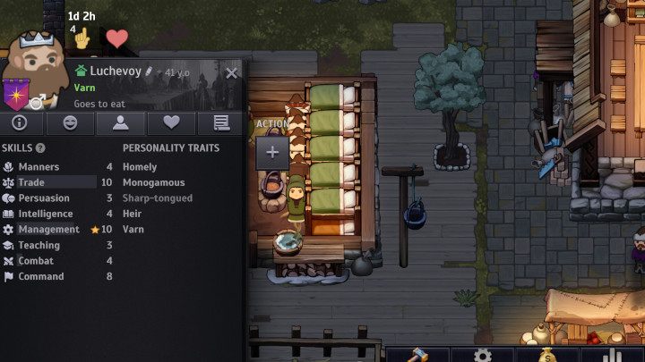 Następca to określana osoba, która przejmuje władzę po śmierci króla - Norland: Jak rozwijać ród? - Norland - poradnik do gry