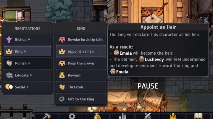 Tytuł następcy możecie dowolnie przekazać innemu członkowi Waszej rodziny szlacheckiej - Norland: Jak rozwijać ród? - Norland - poradnik do gry