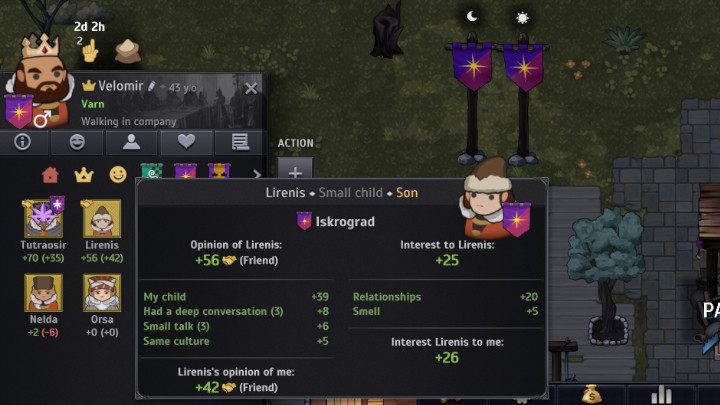 Zainteresowanie to z wskaźnik odzwierciedlający stosunki dwóch możnych - Norland: Wszystkie umiejętności - Norland - poradnik do gry