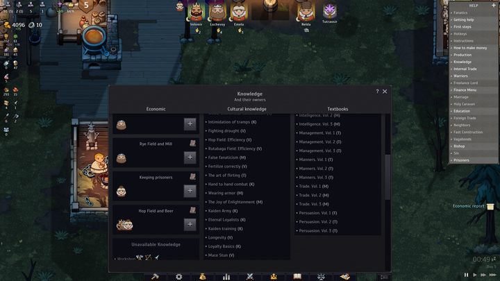 Wskaźnik Inteligencji określa ostrość umysłu Waszego lorda - Norland: Wszystkie umiejętności - Norland - poradnik do gry