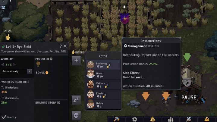 Umiejętność ta determinuje wysokość premii produkcyjnej, w czasie wydawania poleceń w zakładach pracy - Norland: Wszystkie umiejętności - Norland - poradnik do gry