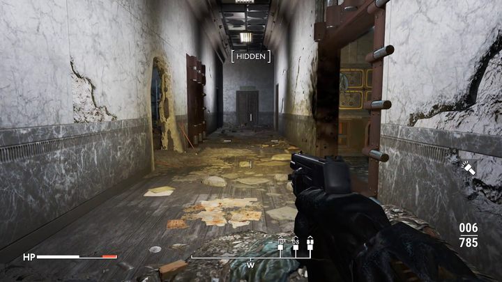 Wejdźcie do korytarza przez drzwi bezpośrednio pod schodami - Fallout London: Gdzie znaleźć klucze w Bank of England? - Fallout London - poradnik do gry