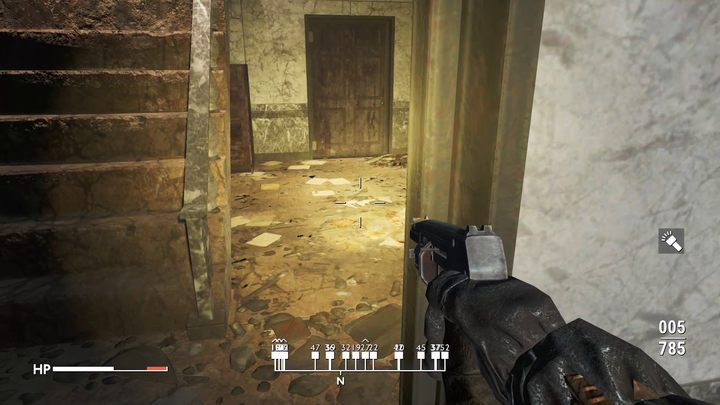 Cofnijcie się do pomieszczenia zaraz za drzwiami wejściowymi, a następnie od razu skręćcie do pomieszczenia na lewo - Fallout London: Gdzie znaleźć klucze w Bank of England? - Fallout London - poradnik do gry