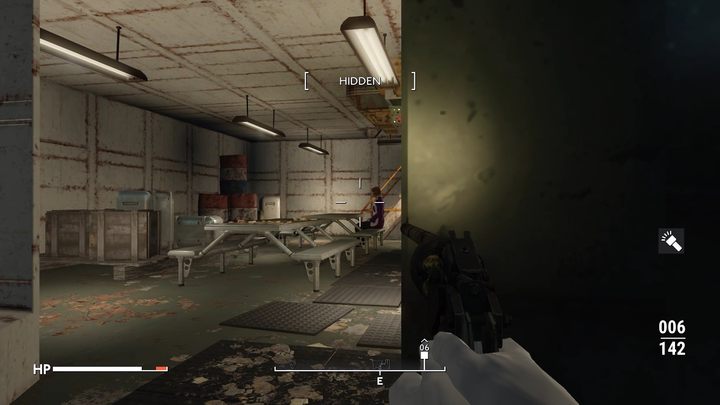 Musicie teraz wejść na stołówkę, za drzwiami na pokładzie zewnętrznym - Fallout London: Jak uwolnić więźniów ze statku HMS Dredge? - Fallout London - poradnik do gry