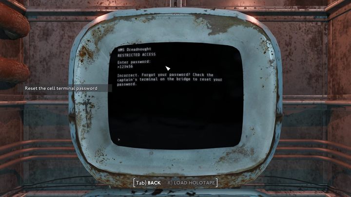 Po pozbyciu się strażników porozmawiajcie z Larrym, więźniem w celi na wyższym pokładzie - Fallout London: Jak uwolnić więźniów ze statku HMS Dredge? - Fallout London - poradnik do gry