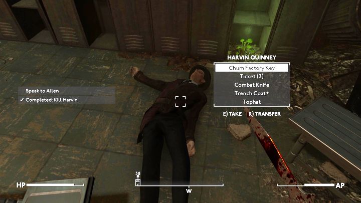 Harvin ma przy sobie klucz do fabryki Chum Factory Key - Fallout London: Jak otworzyć bramkę w Prilladog Food Factory? - Fallout London - poradnik do gry