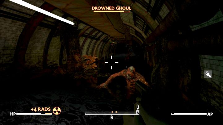 Załączcie latarkę i wyruszcie zakręcanymi schodami na dół - Fallout London: Jak dotrzeć do Millwall (quest Meeting in Millwall)? - Fallout London - poradnik do gry