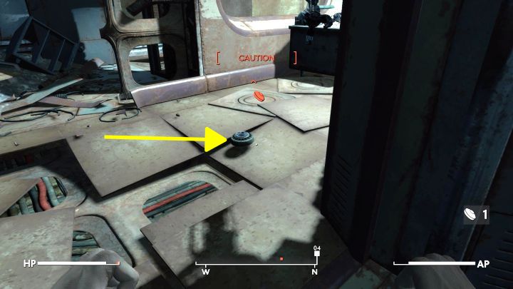 Przejdźcie w tryb skradania się (CTRL), by utrudnić Robo-Margot przedwczesne wykrycie Waszej postaci - Fallout London: Jak pokonać Robo Margot w zadaniu The Train Job? - Fallout London - poradnik do gry