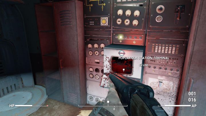 Musicie użyć kolejki i następnie wcisnąć przycisk otwarcia drzwi Security Door - Fallout London: Jak zatrzymać pociąg w zadaniu The Train Job? - Fallout London - poradnik do gry