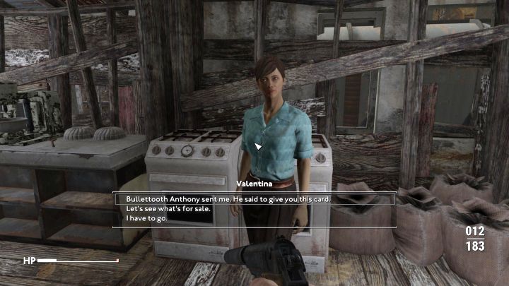 Dla przypomnienia Arms Up to jeden z questów frakcji Vagabonds - po tym jak dołączycie do tego ugrupowania misję może Wam zlecić Bullettooth Anthony - Fallout London: Jak zdobyć Copper, Plastic i Piece of Circuitry dla Valentiny? - Fallout London - poradnik do gry