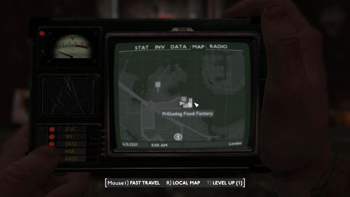 W drodze do Thameshaven przejdziecie obok fabryki karmy dla psów - Prilladog Food Factory - Fallout London: Jak adoptować psa Churchilla? - Fallout London - poradnik do gry