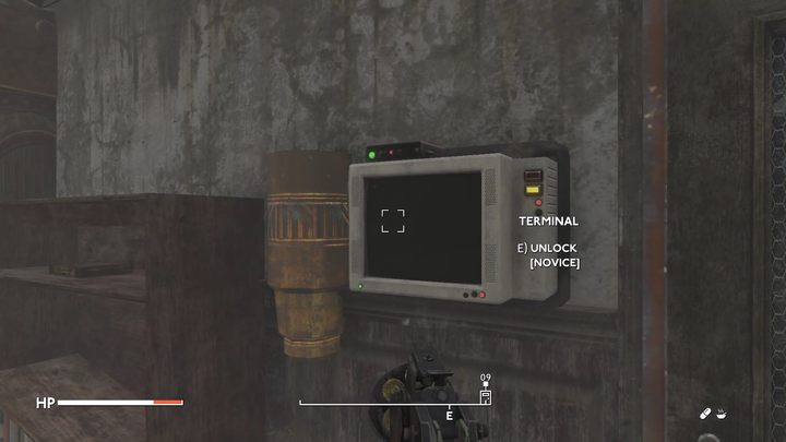 Pierwsze co powinniście zrobić, to zhakować terminal tuż obok drzwi wejściowych - Fallout London: Gdzie znaleźć książki dla Syda? - Fallout London - poradnik do gry