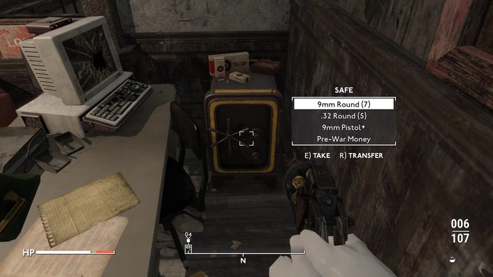 Na pierwszym piętrze znajdziecie dziurę w podłodze prowadzącą do zamkniętego pokoju na parterze - w środku leży kilka przetrzymanych książek - Fallout London: Gdzie znaleźć książki dla Syda? - Fallout London - poradnik do gry