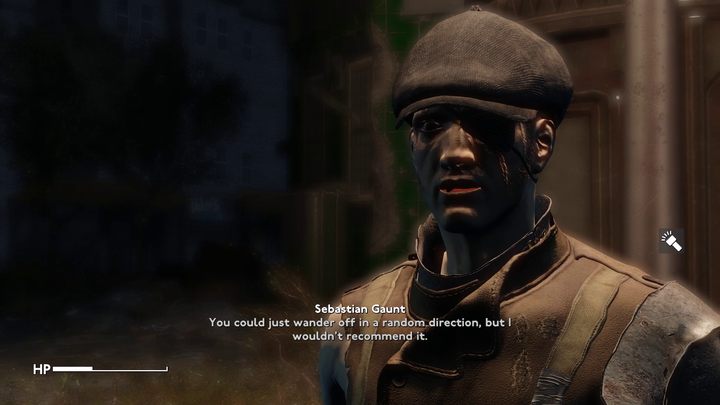 Po zakończeniu prologu i rozmowie z Sebastianem Gauntem (więcej na temat tej interakcji przeczytacie na stronie Thameshaven czy Vagabonds - Fallout London: Charybdis - Fallout London - poradnik do gry