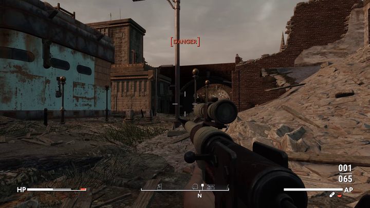 Droga do wciąż działającego London Bridge prowadzi przez wąskie uliczki miasta - Fallout London: Lands of the Seraph - Fallout London - poradnik do gry