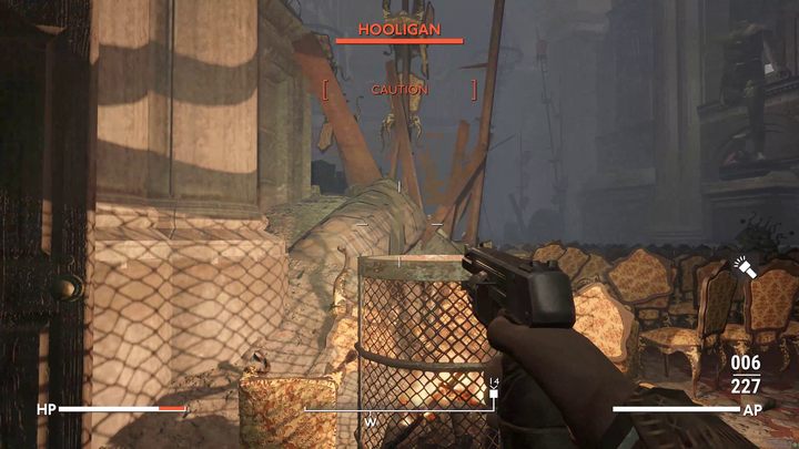 Gdy zabezpieczycie już główną salę, skierujcie się w głąb budynku - Fallout London: Fidei Defensor - Fallout London - poradnik do gry