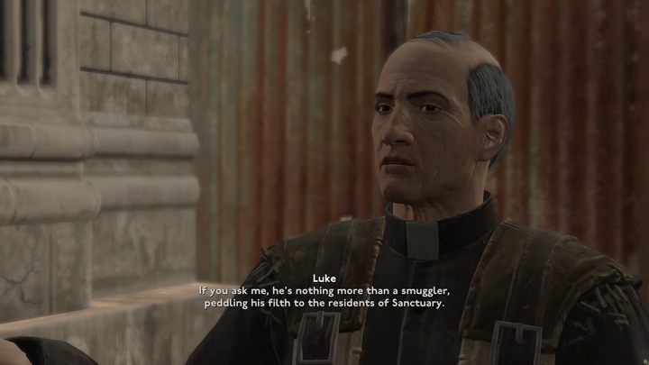 Idąc za wskaźnikiem zadania poszukajcie Lukea - Fallout London: Cold Case - Fallout London - poradnik do gry