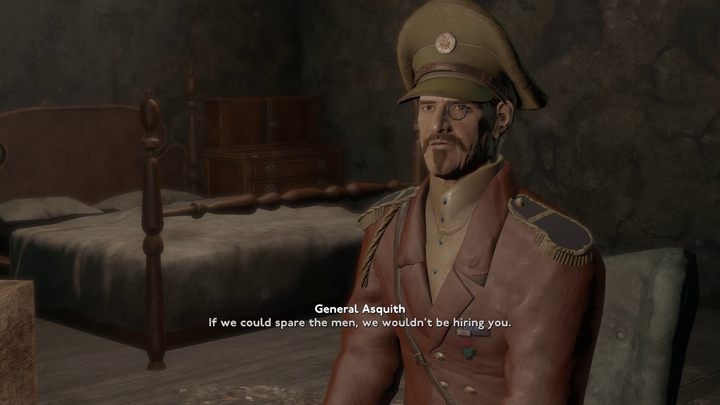 Wojskowi zgodzą się użyczyć Wam maski, jeżeli w zamian oczyścicie z bandytów lokację Bank of England - Fallout London: Heavenslayer - Fallout London - poradnik do gry