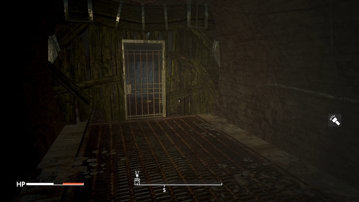 Kolejne drzwi zaprowadzą Was pod zamknięte kraty z początku lokacji - Fallout London: Heavenslayer - Fallout London - poradnik do gry