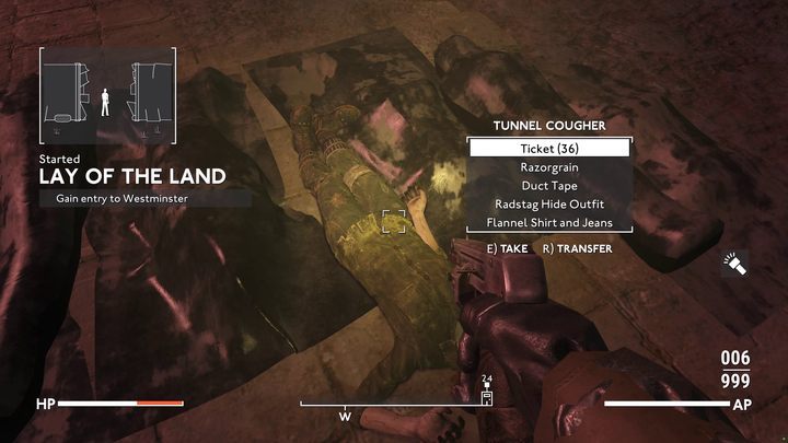 Zadanie Lay of the Land zostanie aktywowane automatycznie, gdy tylko opuścicie tunele Angel Lab pod koniec zadania Heavenslayer (więcej na temat tej misji znajdziecie na osobnej stronie poradnika) - Fallout London: Lay of the Land - Fallout London - poradnik do gry