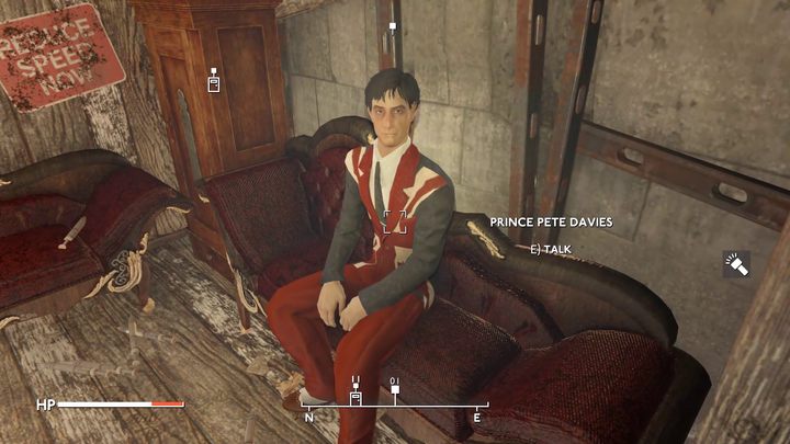 Po dotarciu do kryjówki, skierujcie się na schody znajdujące się w głębi pomieszczenia - Fallout London: Hear Ye, Hear Ye - Fallout London - poradnik do gry