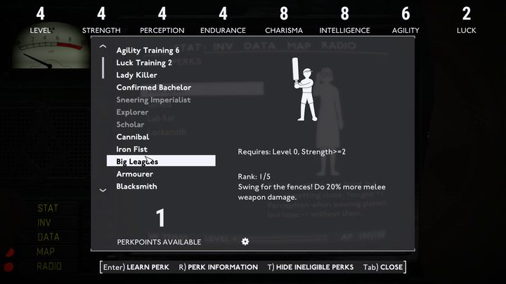Wymagania: Level 0, Strength > - Fallout London: Najlepsze perki - Fallout London - poradnik do gry