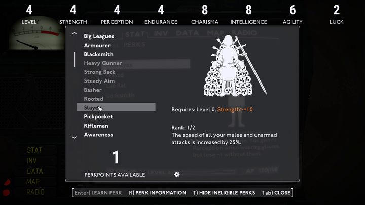Wymagania: Level 0, Strength > - Fallout London: Najlepsze perki - Fallout London - poradnik do gry