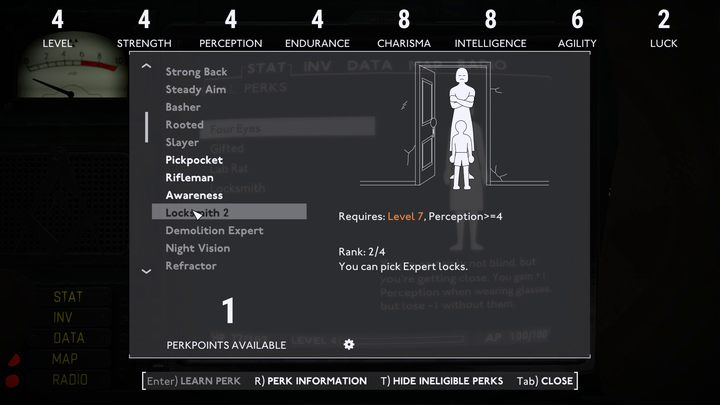 Wymagania: Level 0, Perception > - Fallout London: Najlepsze perki - Fallout London - poradnik do gry