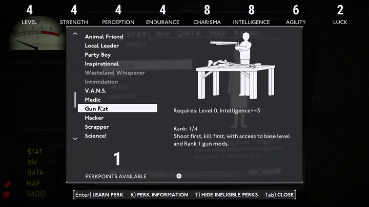 Wymagania: Level 0, Intelligence > - Fallout London: Najlepsze perki - Fallout London - poradnik do gry