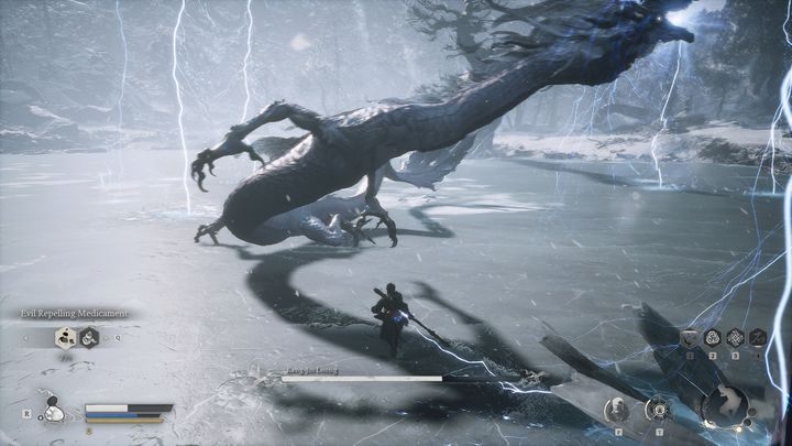 Większość ataków bossa jest bardzo dobrze sygnalizowana - Black Myth Wukong: Jak pokonać bossa Kang-Jin Loong? - Black Myth Wukong - poradnik do gry