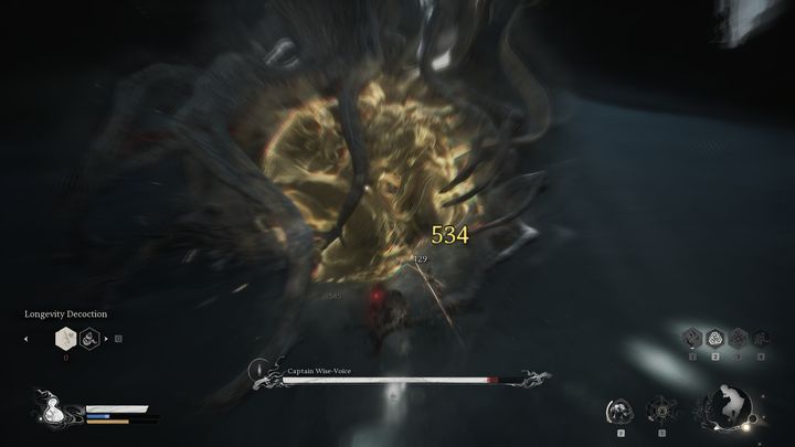 W większości przypadków chcecie być bardzo blisko tego przeciwnika - Black Myth Wukong: Jak pokonać bossa Kapitan Głosu Rozsądku? - Black Myth Wukong - poradnik do gry