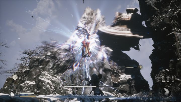 Pomimo tego, że w drugiej fazie boss jest agresywniejszy, to nadal podatny na ogłuszenia - Black Myth Wukong: Jak pokonać bossa Gwiazda Kang-Jin (Kang-Jin Star)? - Black Myth Wukong - poradnik do gry