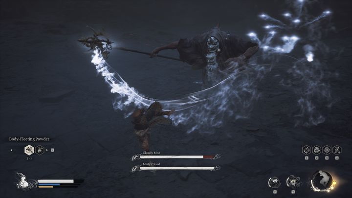 Na początku będziecie walczyć tylko z jednym bossem - Black Myth Wukong: Jak pokonać bossa Pochmurna Mgła i Zamglona Chmura (Cloudy Mist and Misty Cloud)? - Black Myth Wukong - poradnik do gry