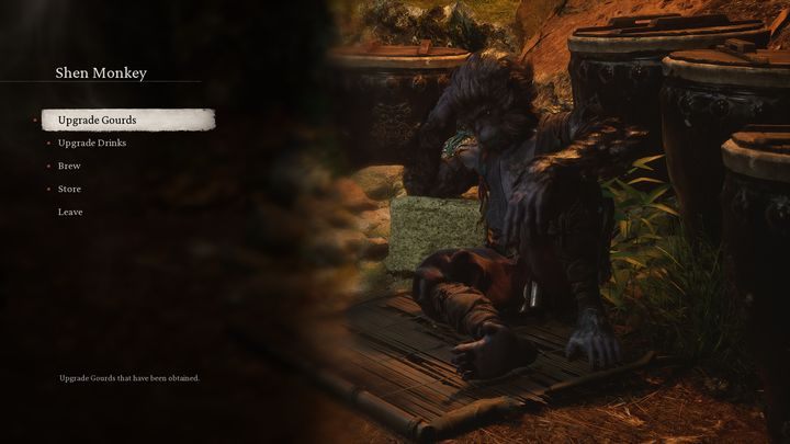 Drugim krokiem jest odnalezienie NPC, który nazywa się Małpa Shen - Black Myth Wukong: Tykwa i leczenie - Black Myth Wukong - poradnik do gry